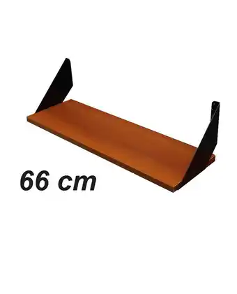 Tiendas EFE Repisa básica de 66 x 20 cm muebles yanira- cedro oferta