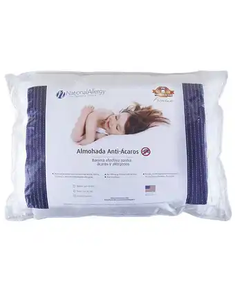 Tiendas EFE Almohada antiacaros king national allergy - blanco oferta