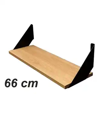 Tiendas EFE Repisa básica de 66 x 20 cm muebles yanira- haya oferta