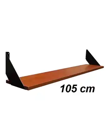 Tiendas EFE Repisa básica de 105 x 20 cm muebles yanira- cedro oferta