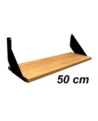 Tiendas EFE Repisa básica de 50 x 20 cm muebles yanira- haya oferta