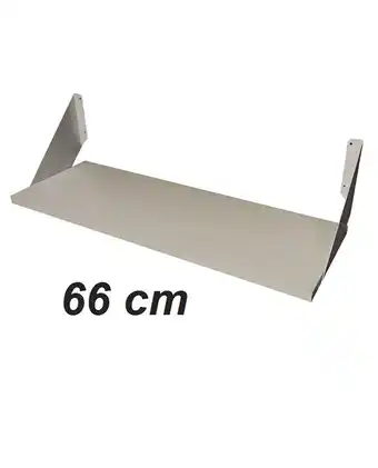 Tiendas EFE Repisa básica de 66 x 20 cm muebles yanira- blanco oferta