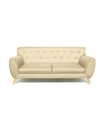 Tiendas EFE Sofá parís casabella 3 cuerpos - crema oferta