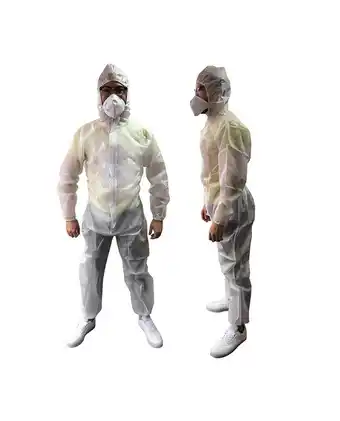 Tiendas EFE Traje de protección impermeable talla m - blanco oferta