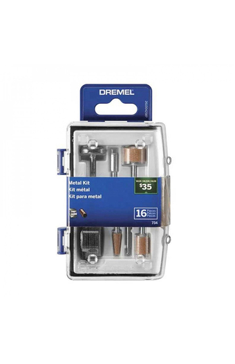 Tiendas EFE Kit de accesorios para metal de 16pzs dremel oferta