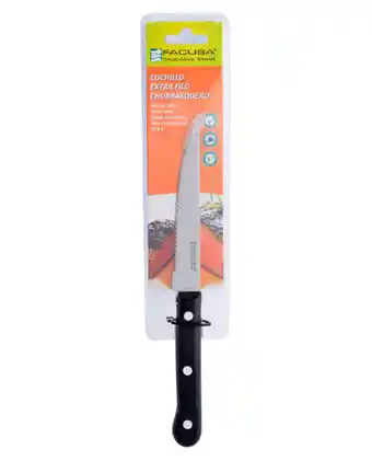 Tiendas EFE Cuchillo extrafilo facusa churrasco n°4 1/2 oferta