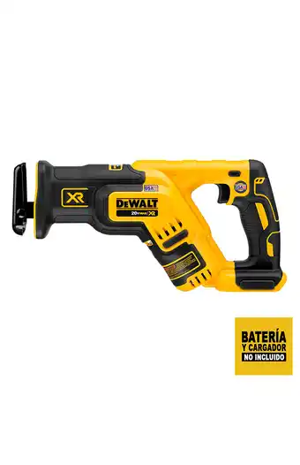 Tiendas EFE Sierra sable reciprocante 20v dewalt sin batería ni cargador oferta