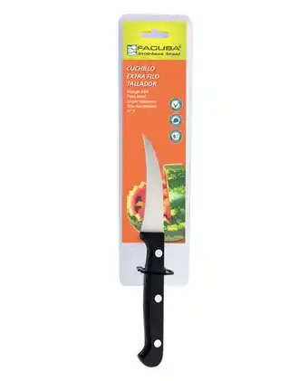 Tiendas EFE Cuchillo extrafilo facusa tallador oferta