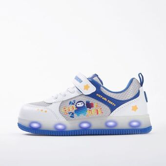 Bata Bubblegummers zapatillas con luces para niño gris oferta