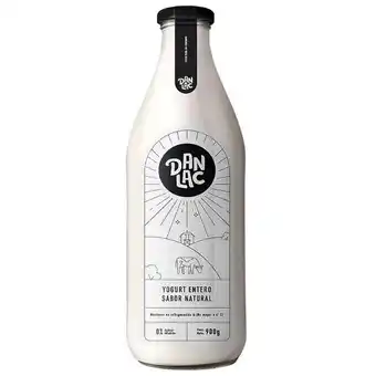 Vivanda Yogurt natural danlac botella 900g oferta