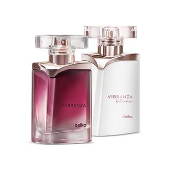 Ésika Set perfume vibranza + vibranza blanc oferta