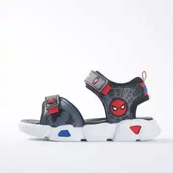 Bata Marvel sandalias casuales para niño negro oferta