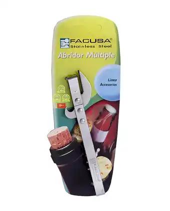 Tiendas EFE Abrelata facusa torito acero inoxidable oferta