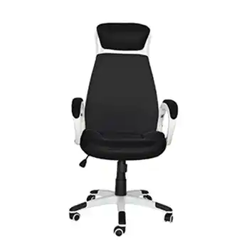 Tiendas EFE Silla de oficina giratoria bonno dayton - negro con blanco oferta