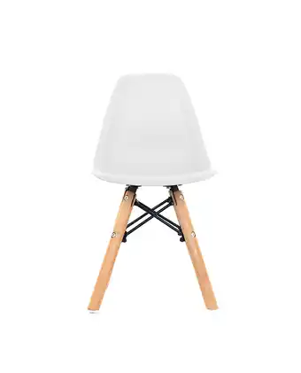 Tiendas EFE Silla fija para niños eames blanca oferta