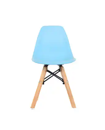 Tiendas EFE Silla fija para niños eames celeste oferta