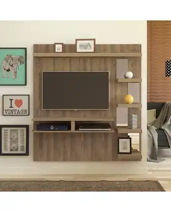 Tiendas EFE Centro de entretenimiento mobius premium pino 55 pulgadas oferta