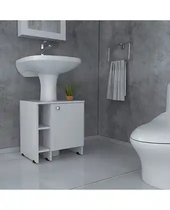 Tiendas EFE Optimizador lavamanos bath 47-a tuhome - blanco oferta