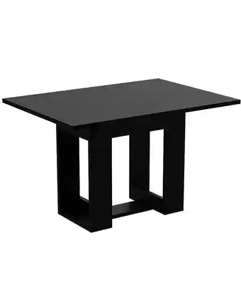 Tiendas EFE Mesa de comedor volterra 120 tuhome - wengue oferta