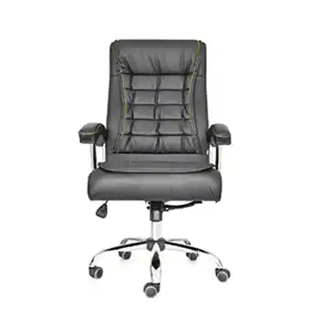 Tiendas EFE Silla de oficina giratoria bonno shiny con hilo dorado oferta