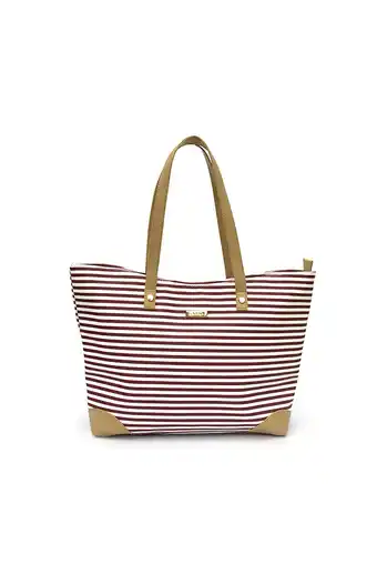Tiendas EFE Bolso con neceser portalaptop rose line carmin oferta