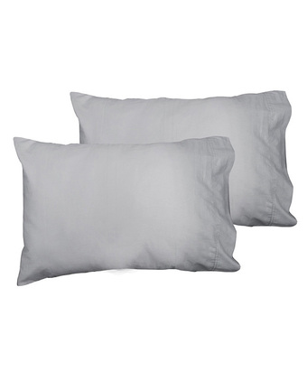 Tiendas EFE Set x2 fundas de almohada free home 132h 100% algodón - gris oferta