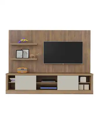 Tiendas EFE Centro de entretenimiento mobius home boss pino 55 pulgadas oferta