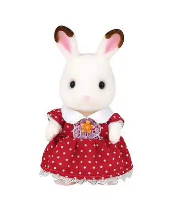 Tiendas EFE Niña conejo sylvanian families de chocolate oferta