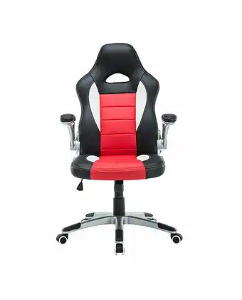 Tiendas EFE Silla giratoria gamer para escritorio - rojo oferta