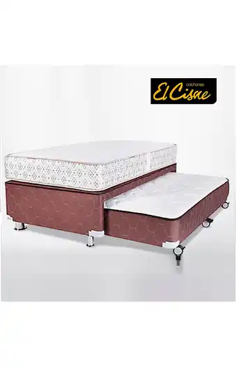 Tiendas EFE Box divan basic el cisne 1.5 plazas oferta