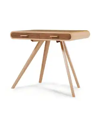 Tiendas EFE Escritorio fonteyn - roble y nogal oferta