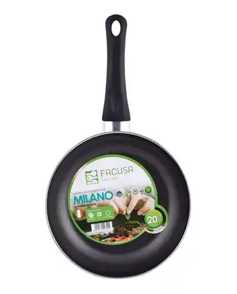 Tiendas EFE Sartén facusa milano 20cm + espátula nylon n°7 oferta