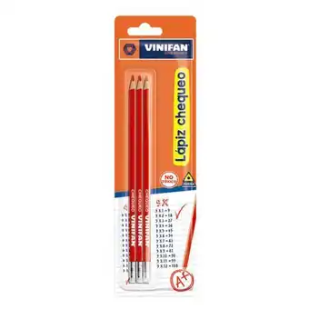Comercial Li Lapiz vinifan triangular chequeo con borrador x3 blis oferta