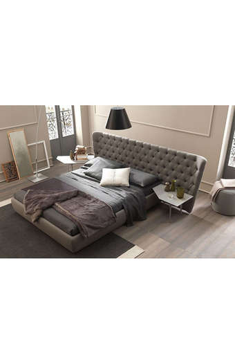 Tiendas EFE Cabecera queen decohome enny - gris oferta