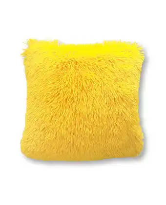 Tiendas EFE Cojín amarillo free home oferta