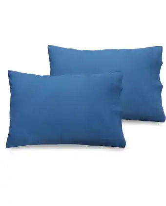 Tiendas EFE Set x2 fundas de almohada free home 132h 100% algodón - azul oferta