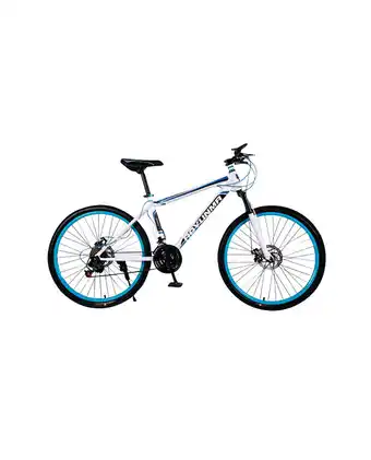 Tiendas EFE Bicicleta montañera aoyunma aro 26 - blanco/celeste oferta