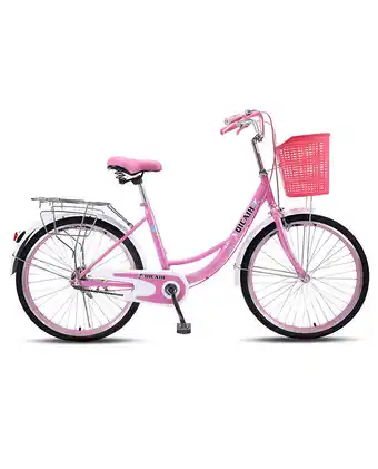 Tiendas EFE Bicicleta vintage oicaih aro 26 - rosado oferta