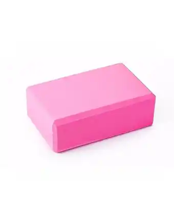 Tiendas EFE Ladrillo de espuma yoga - bloque para yoga/accesorio sport fitness- rosa oferta