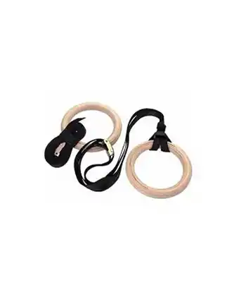 Tiendas EFE Anillos de madera olímpicos gimnasia crossfit - sport fitness oferta