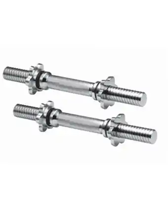Tiendas EFE Barra manubrios mancuernas cromadas genericas - unisex oferta