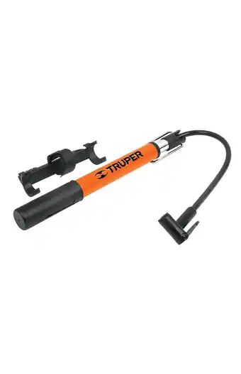 Tiendas EFE Mini bomba de aire truper inflador portátil oferta