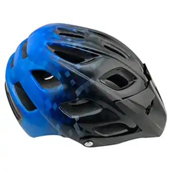Tiendas EFE Casco para adultos mtb negro azul talla m oferta