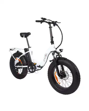 Tiendas EFE Bicicleta eléctrica cycool ewild20w/1005 20"; - blanco oferta