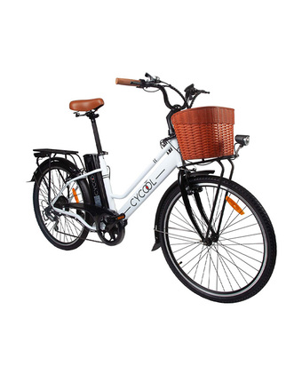 Tiendas EFE Bicicleta eléctrica cycool ydeb806c/1006 26"; - blanco oferta