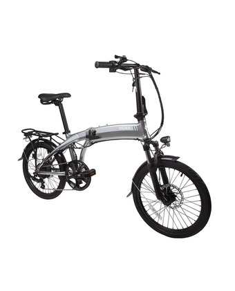 Tiendas EFE Bicicleta eléctrica yadea yf100/1010 20"; - silver oferta