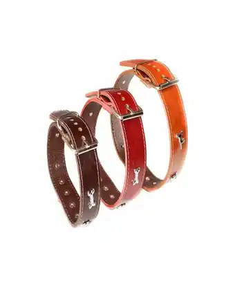 Tiendas EFE Collar de cuero talla m oferta