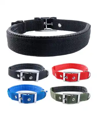 Tiendas EFE Collar de nylon acolchado talla l oferta