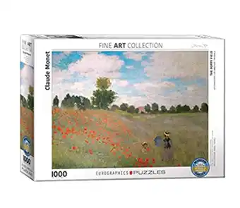 Tiendas EFE Rompecabezas de 1000 piezas - the poppy field by monet oferta