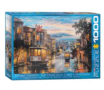 Tiendas EFE Rompecabezas de 1000 piezas - san francisco cable car oferta